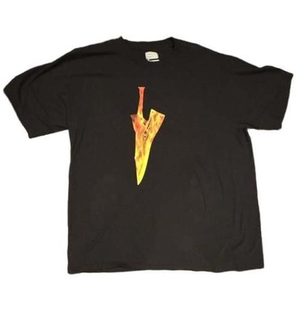 Bandai Namco Soulcalibur Soul Edge Sword Graphic T-Shirt Black